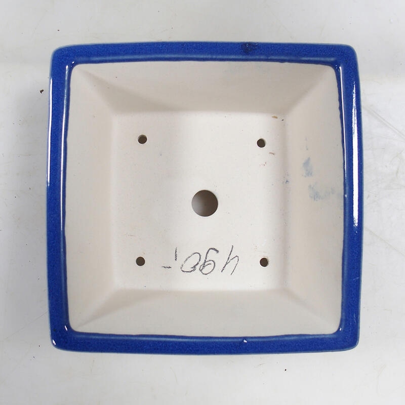 Ciotola bonsai 18 x 18 x 9 cm, colore blu