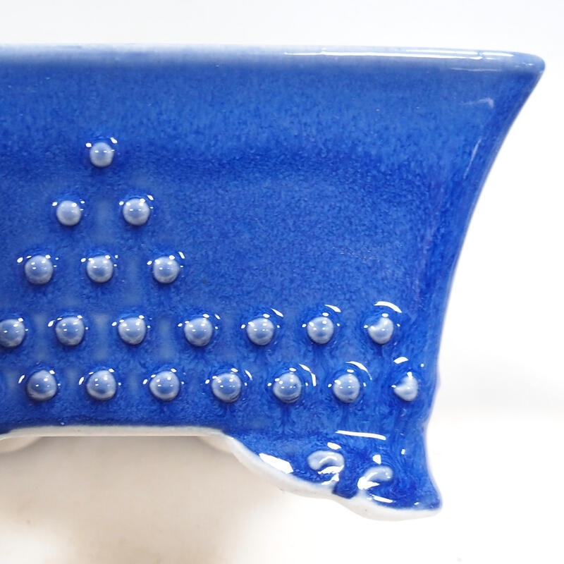 Ciotola bonsai 18 x 18 x 9 cm, colore blu