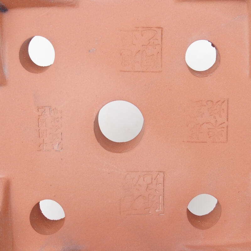 Ciotola per bonsai 20 x 20 x 15,5 cm, colore blu