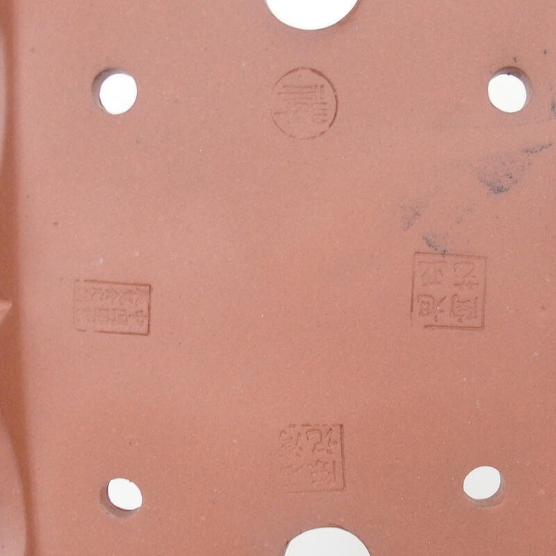 Ciotola per bonsai 21 x 16,5 x 4,5 cm, marrone