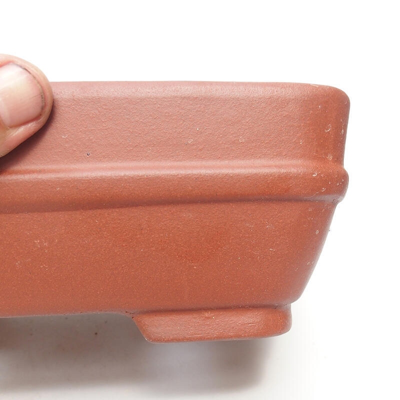 Ciotola bonsai 21 x 16 x 7,5 cm, colore mattone