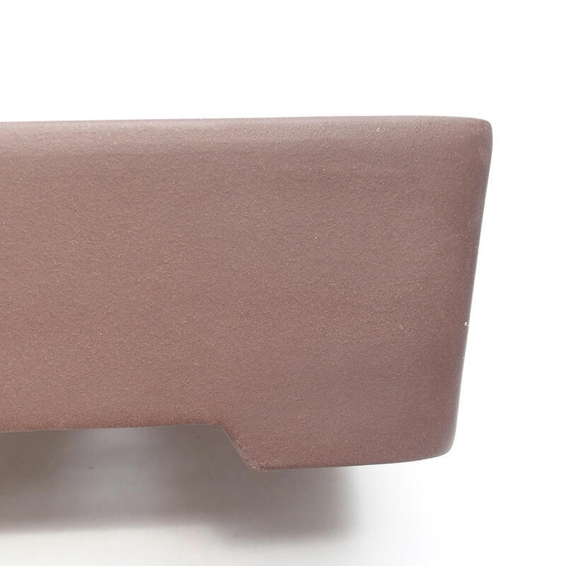 Ciotola per bonsai 21 x 21 x 7,5 cm, marrone