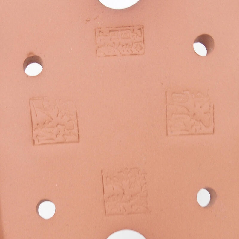 Ciotola per bonsai 22 x 16,5 x 4 cm, colore blu