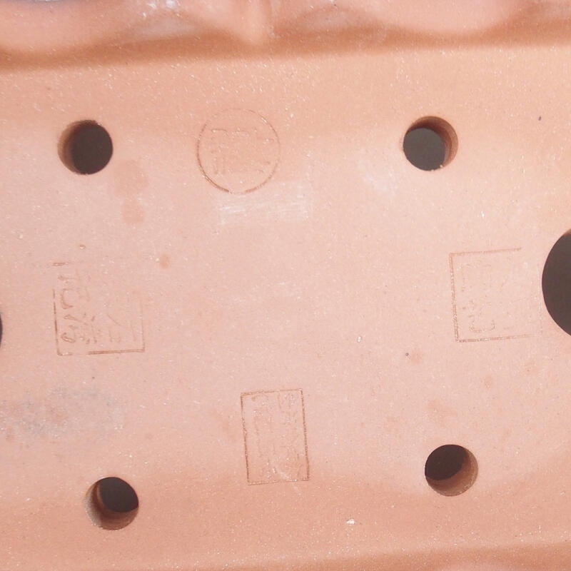 Ciotola bonsai 22 x 17 x 5,5 cm, colore blu