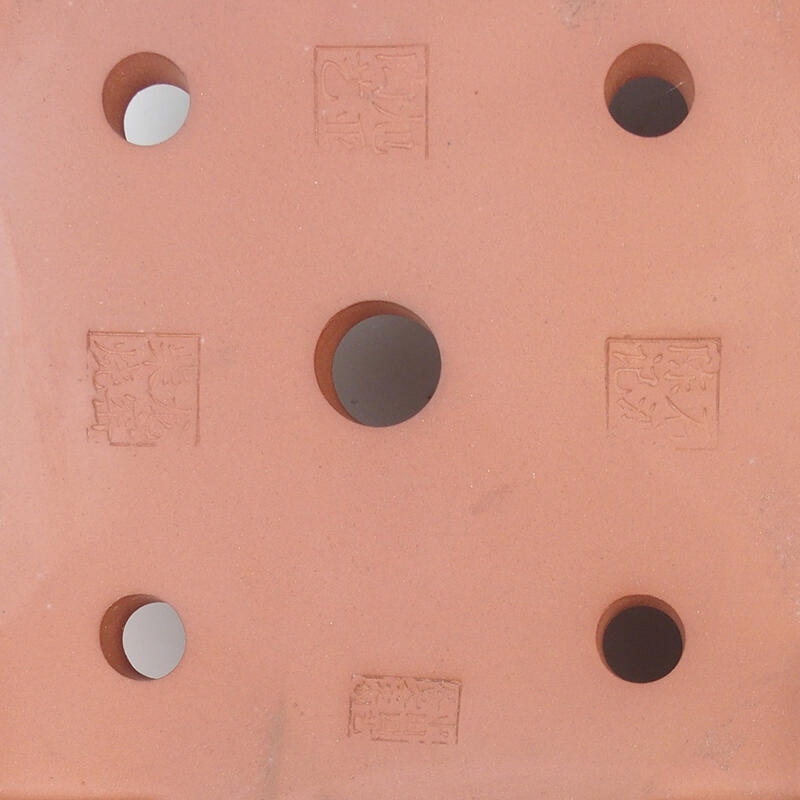 Ciotola per bonsai 23 x 23 x 10,5 cm, marrone