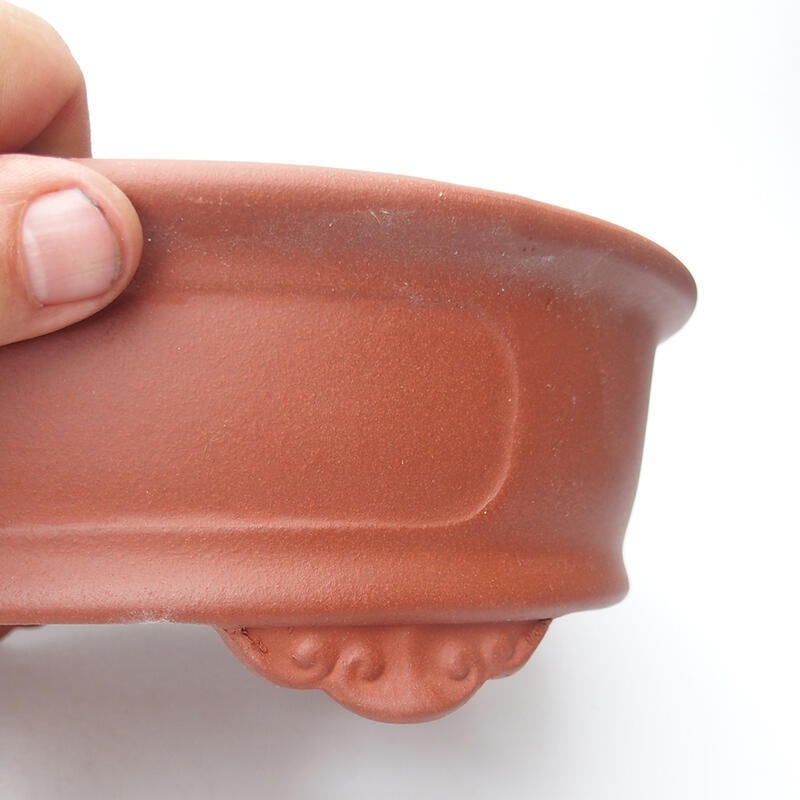 Ciotola bonsai 24 x 18 x 8 cm, colore mattone