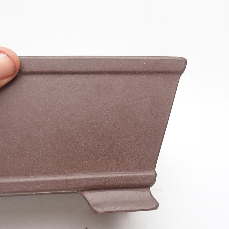 Ciotola per bonsai 25 x 18 x 10 cm, marrone