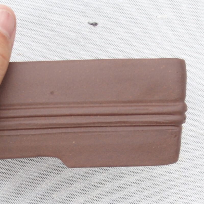 Ciotola per bonsai 25 x 18 x 6 cm, marrone