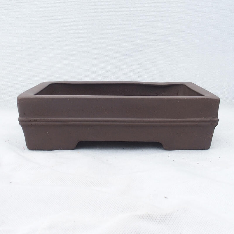 Ciotola bonsai 25 x 19 x 7 cm, marrone