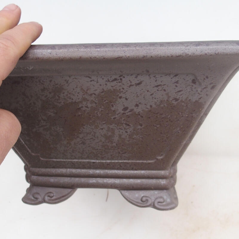 Ciotola bonsai 27 x 27 x 14,5 cm, colore naturale