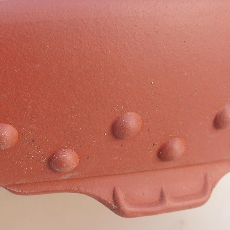 Ciotola per bonsai 30,5 x 24 x 6 cm, colore mattone