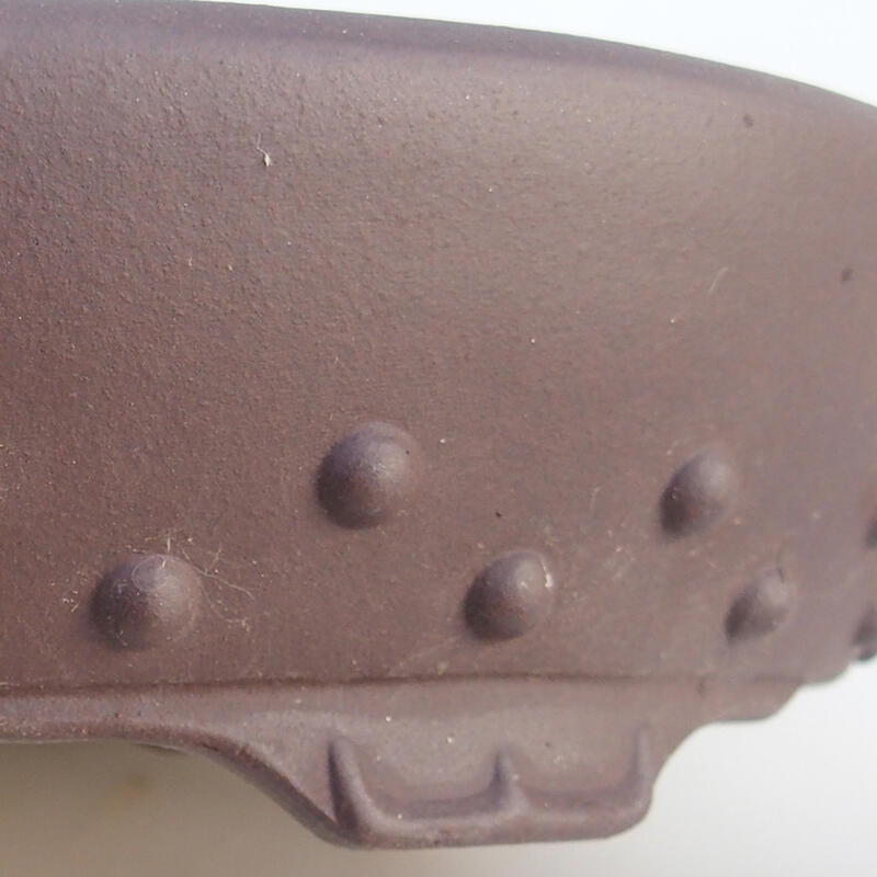 Ciotola per bonsai 30,5 x 24 x 6 cm, marrone