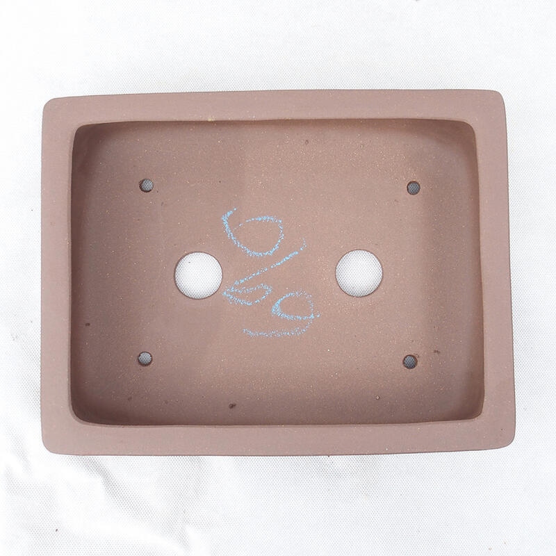 Ciotola per bonsai 30 x 24 x 7 cm, marrone