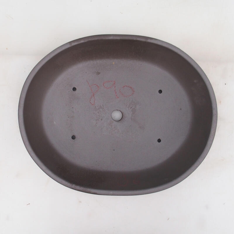 Ciotola bonsai 34 x 27 x 7,5 cm, colore naturale