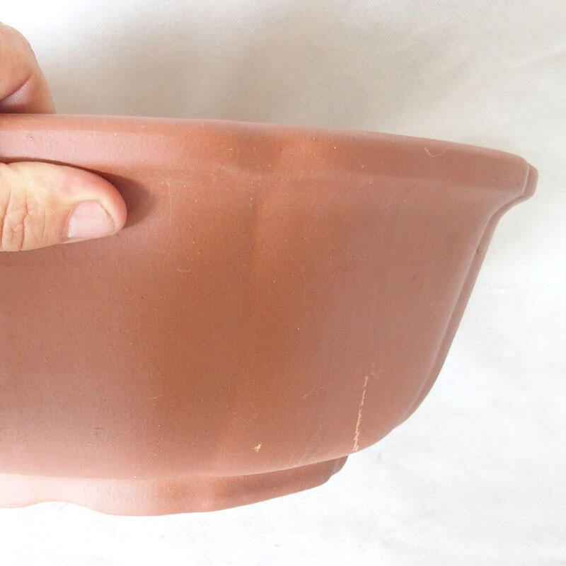 Ciotola bonsai 35 x 35 x 13 cm, colore rustico