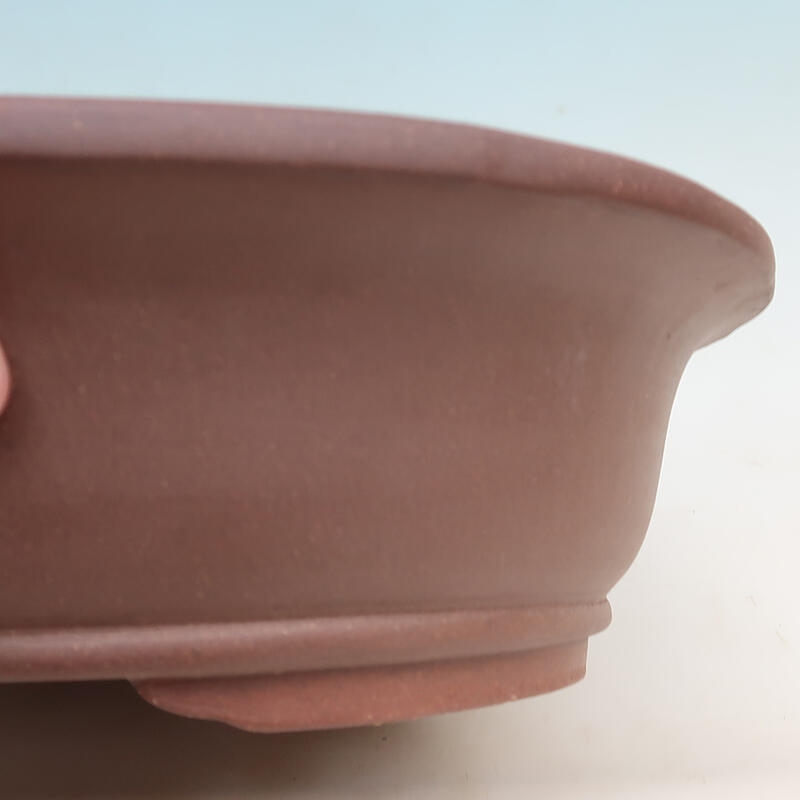 Ciotola per bonsai 38,5 x 31 x 10 cm, marrone