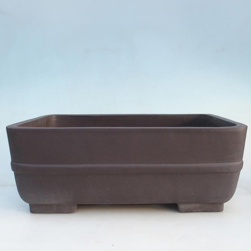 Ciotola per bonsai 50 x 35 x 19,5 cm, colore nero - solo trasporto su pallet