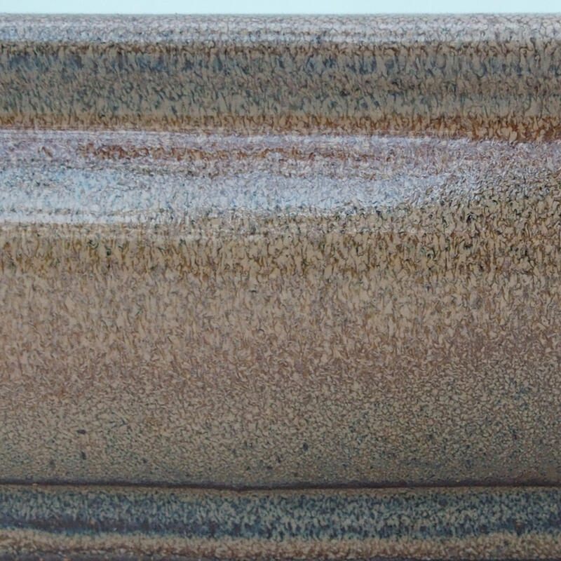 Ciotola per bonsai 51 x 33,5 x 8,5 cm, colore marrone - solo trasporto su pallet