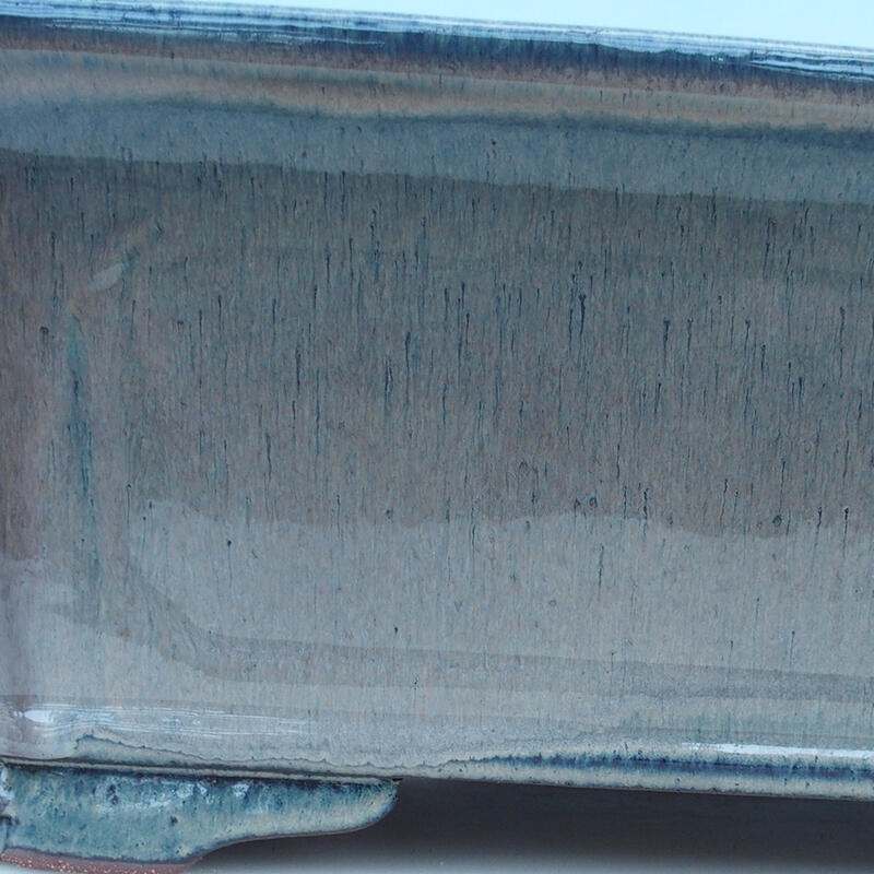 Ciotola per bonsai 51 x 35,5 x 16 cm, colore blu-beige - solo trasporto su pallet