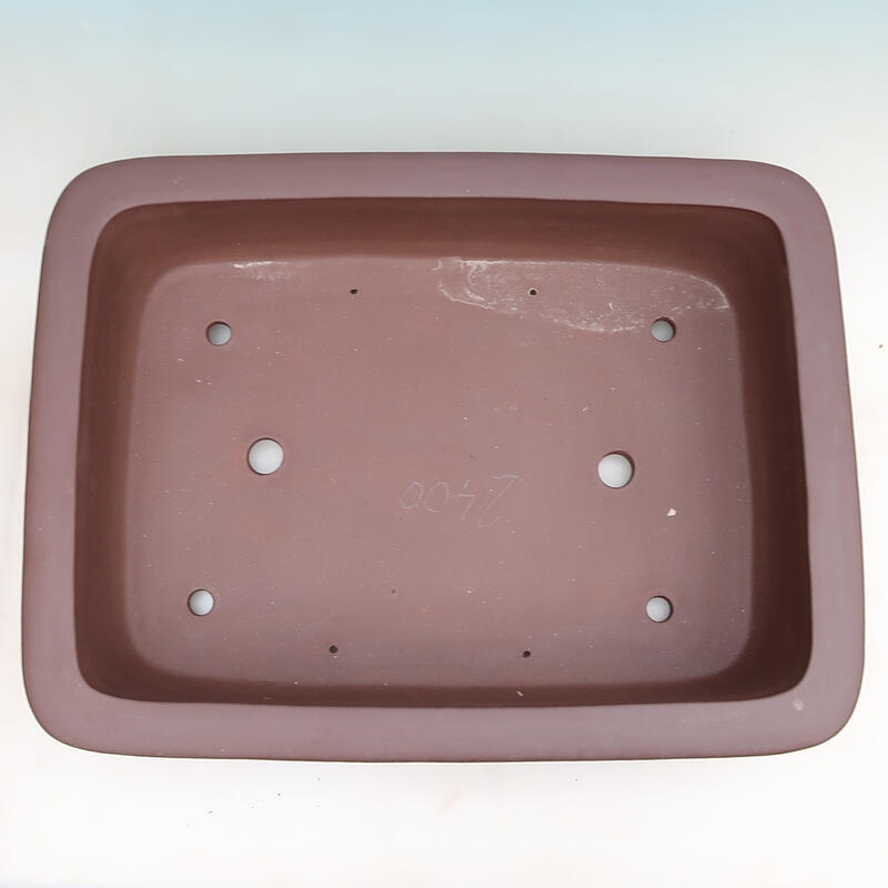 Ciotola per bonsai 60 x 45 x 14,5 cm, marrone