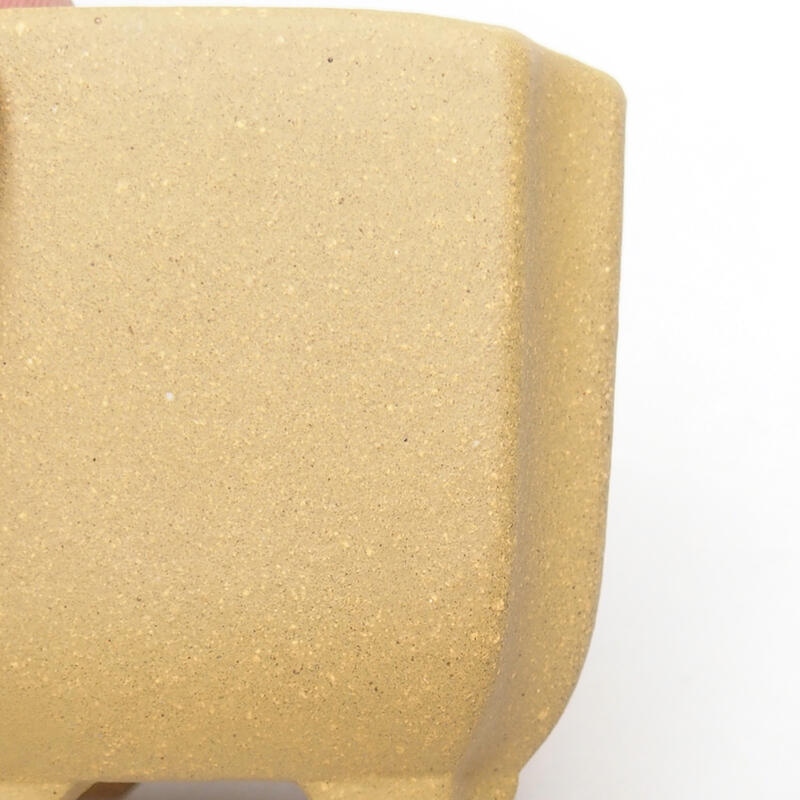 Ciotola bonsai 7 x 7 x 6 cm, colore ocra