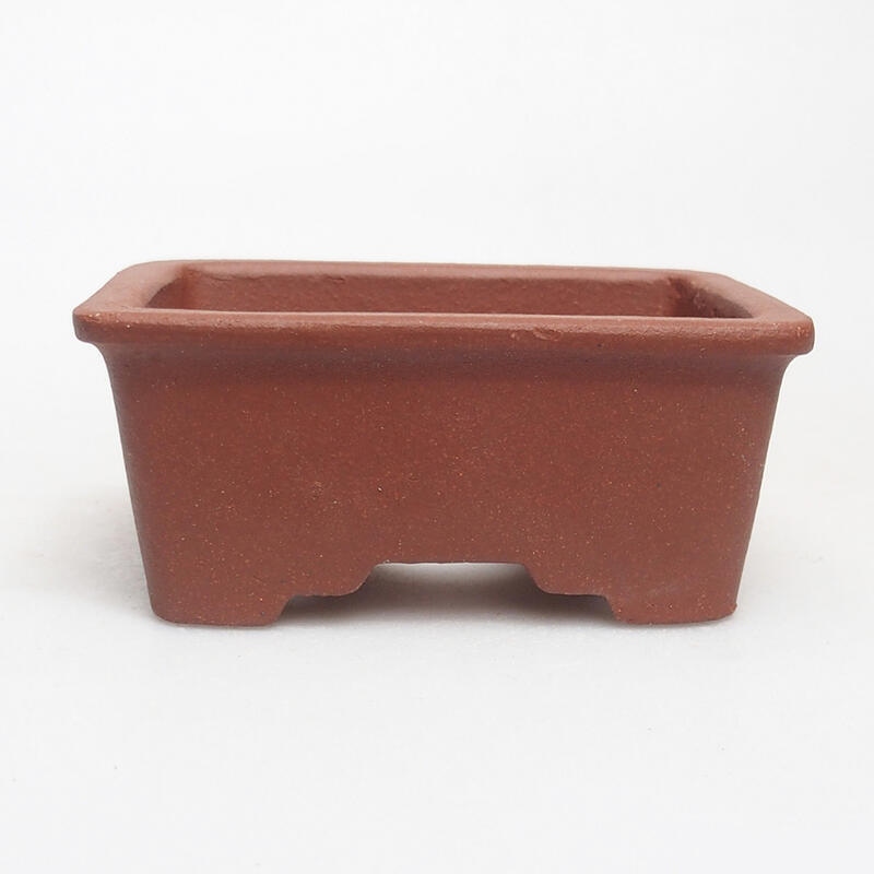 Ciotola bonsai 9 x 7 x 4 cm, colore mattone