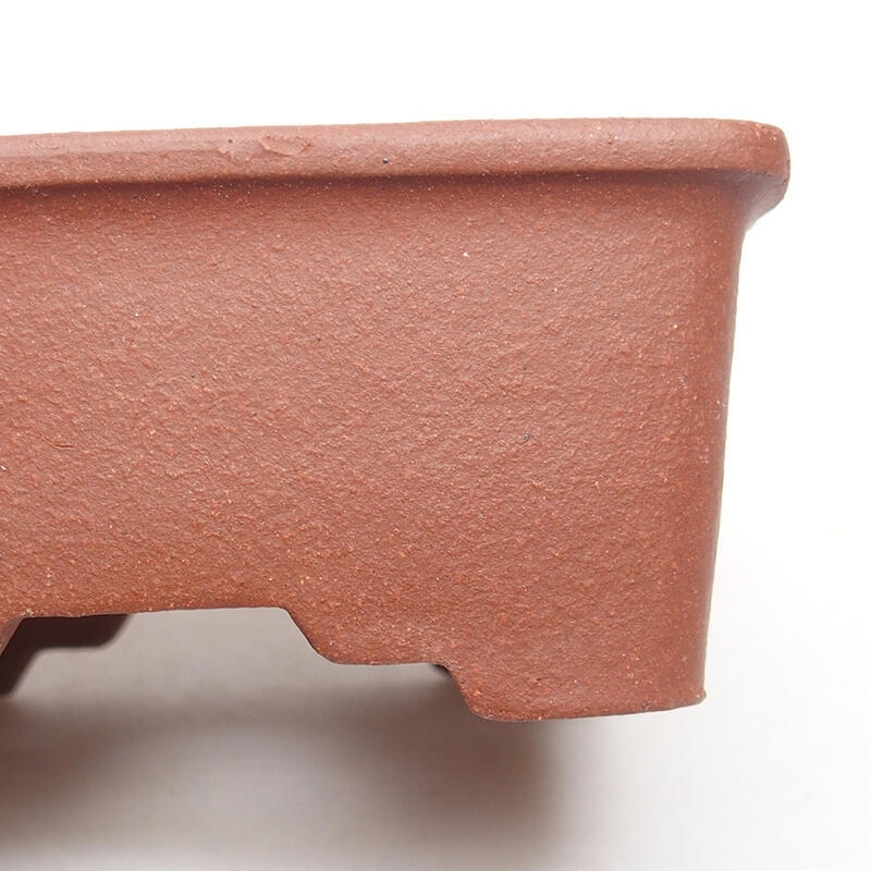 Ciotola bonsai 9 x 7 x 4 cm, colore mattone