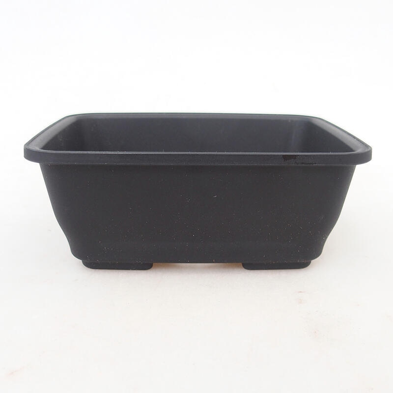 Ciotola per bonsai in plastica MP-10 nero - 11,5 x 9,5 x 4,5
