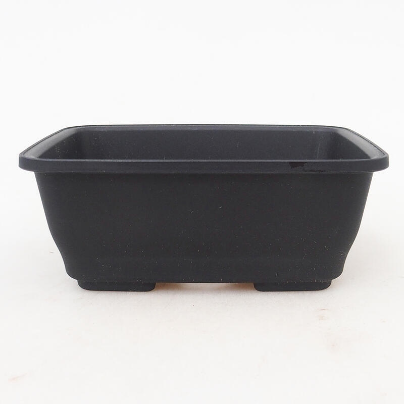 Ciotola per bonsai in plastica MP-10 nero - 11,5 x 9,5 x 4,5