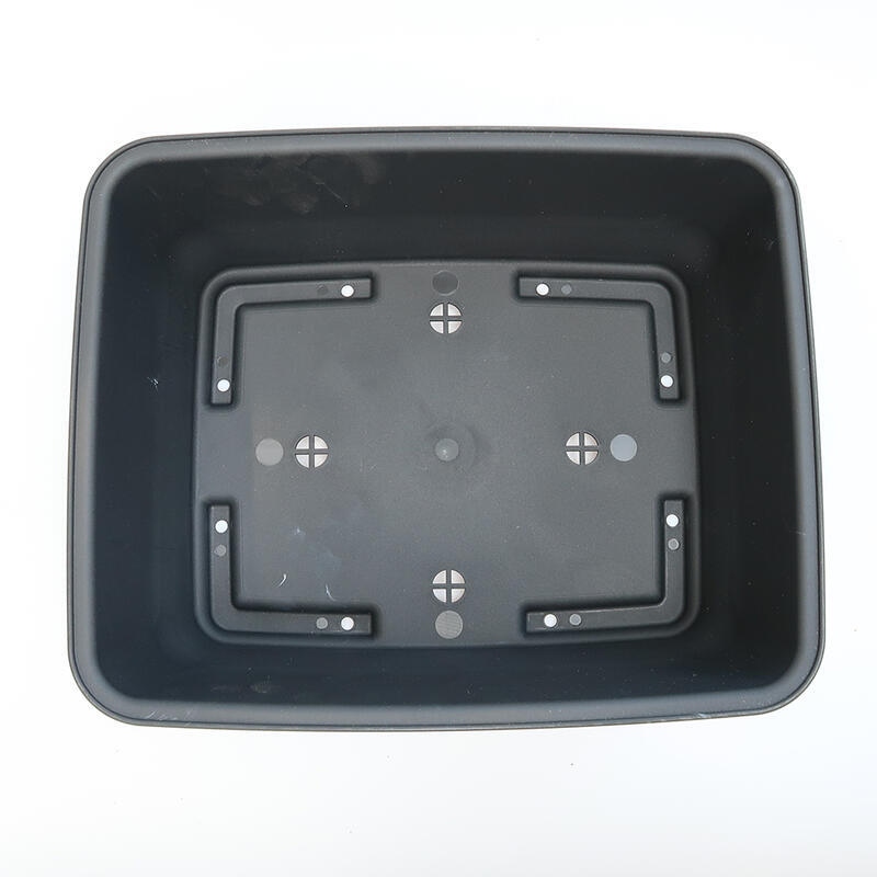 Ciotola per bonsai in plastica MP-11 nero - 28 x 23 x 10 cm