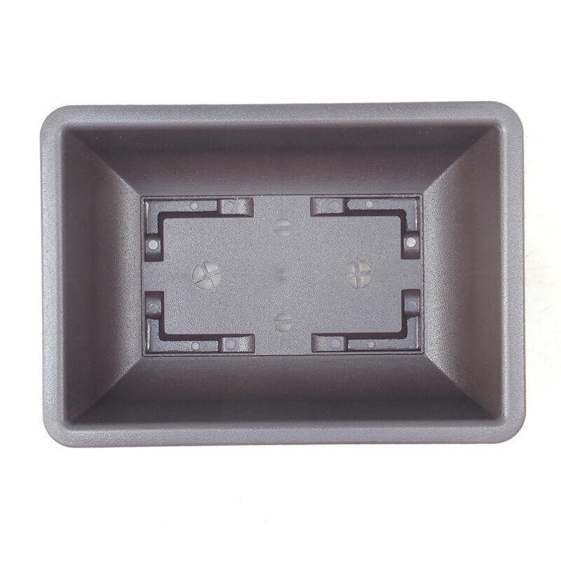 Ciotola per bonsai in plastica MP-2vacl Brown - 21,5 x 15,5 x 7,5 cm