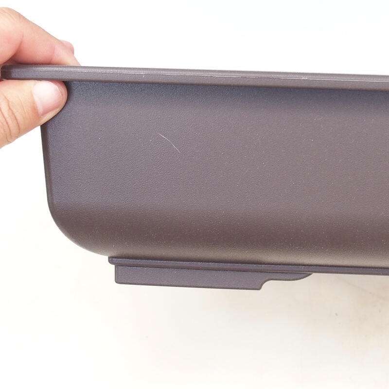Ciotola per bonsai in plastica MP-6 marrone - 40 x 30 x 10 cm