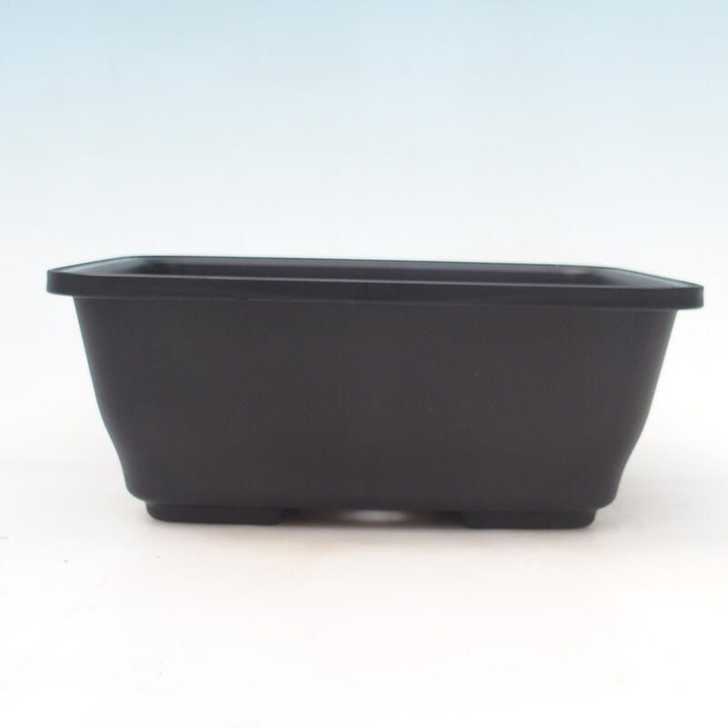 Ciotola per bonsai in plastica MP-9 nero - 23 x 19 x 9 cm