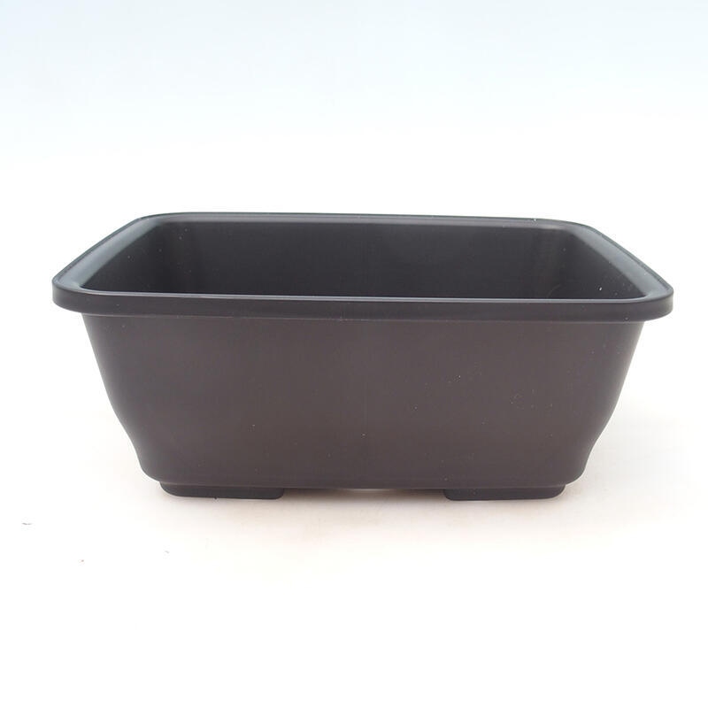 Ciotola per bonsai in plastica MP-9 nero - 23 x 19 x 9 cm
