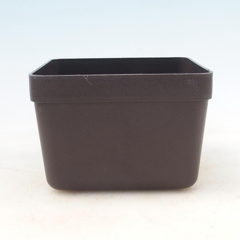 Ciotola per bonsai in plastica YMDR-2 marrone - 13 x 13 x 9 cm