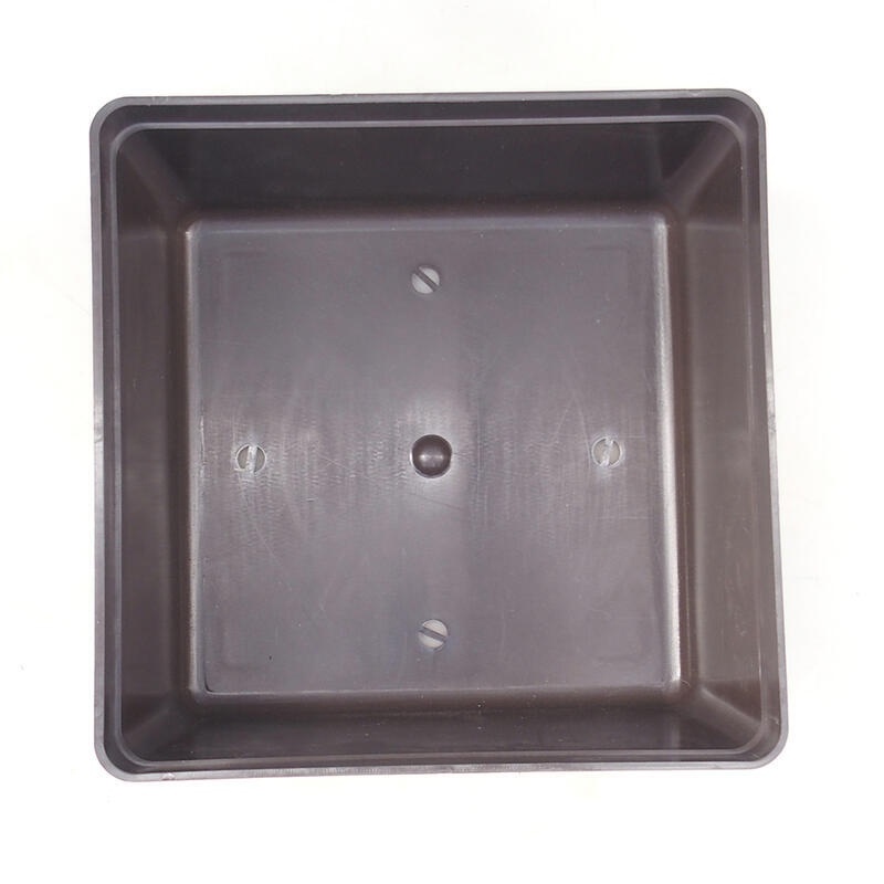 Ciotola per bonsai in plastica YMDR-3 marrone - 20 x 20 x 10 cm