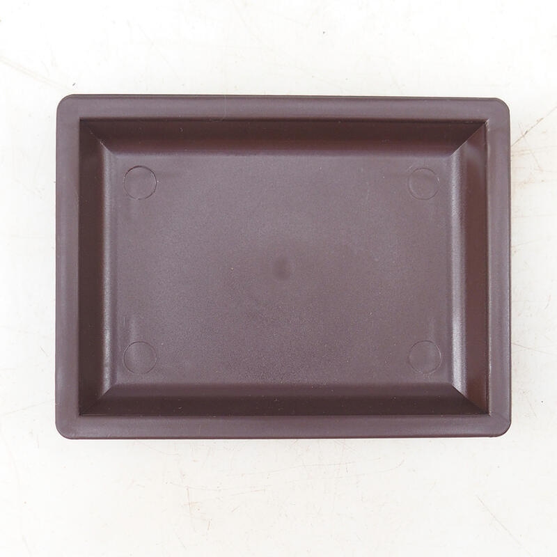 Vassoio per bonsai in plastica PP-3 - 11 x 8 x 1,5 cm