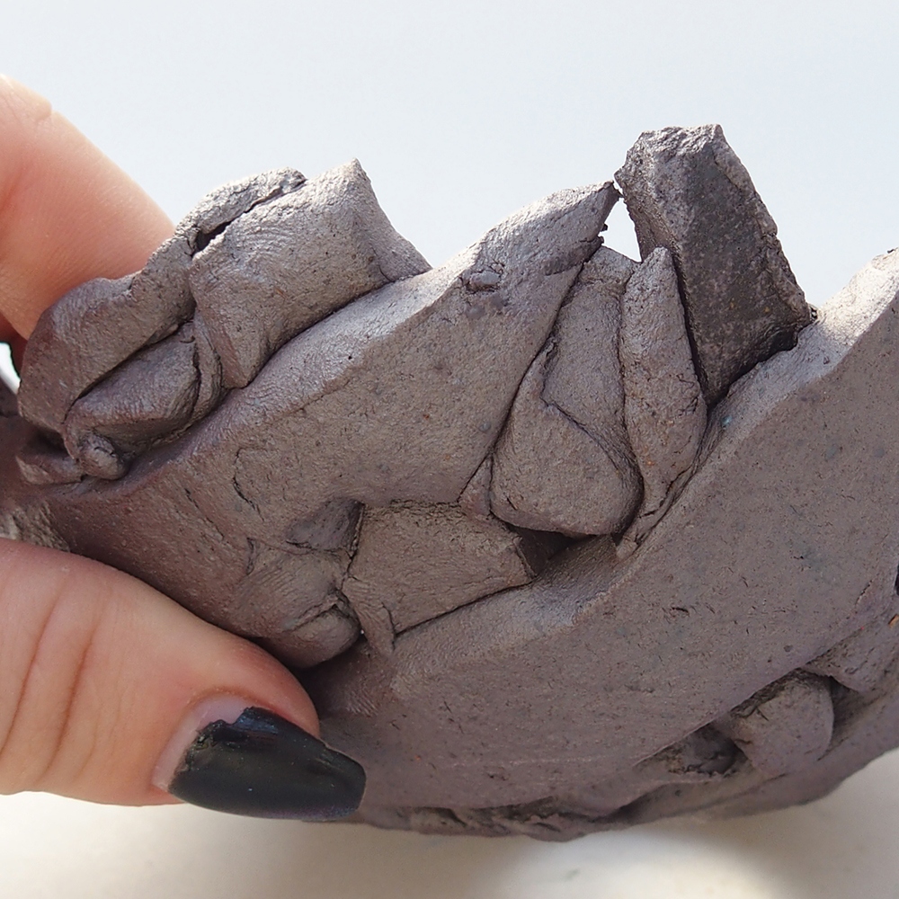 Conchiglia in ceramica 14,5 x 13,5 x 6 cm , colore metallizzato