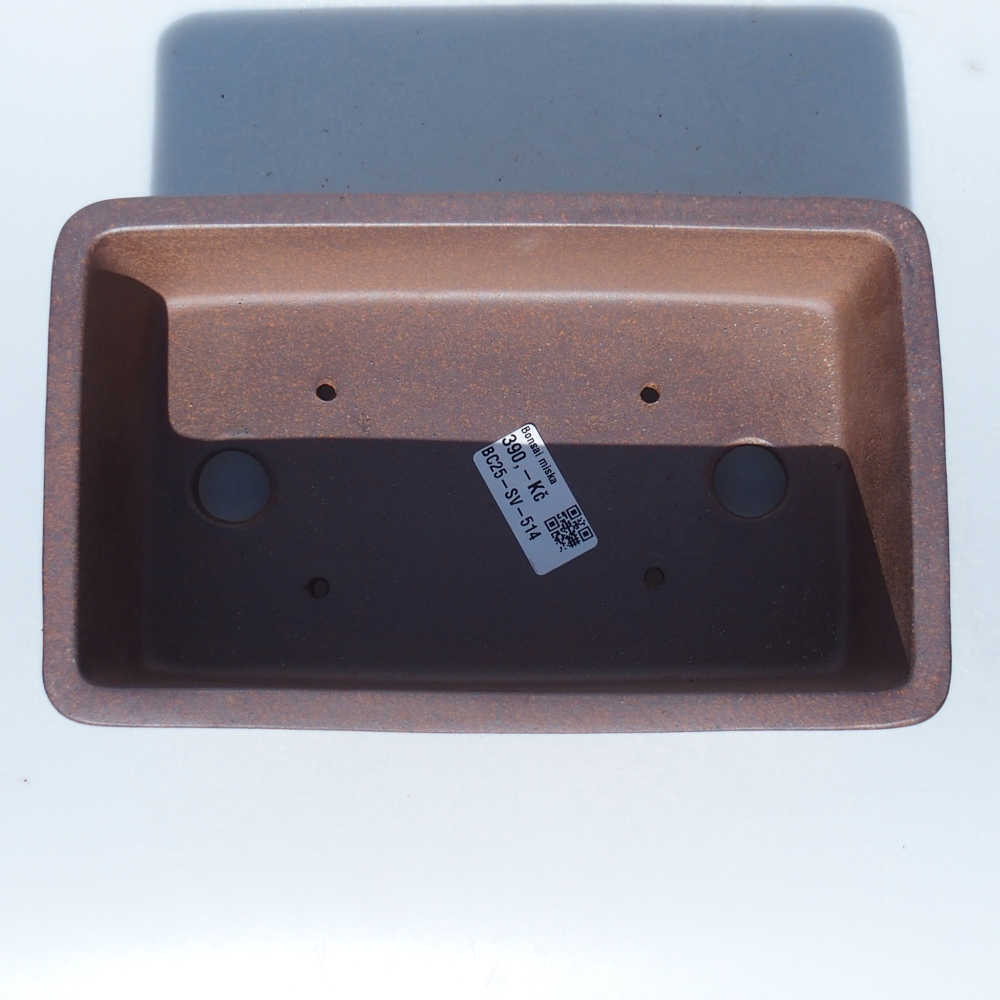Ciotola 23 x 14 x 7 cm marrone