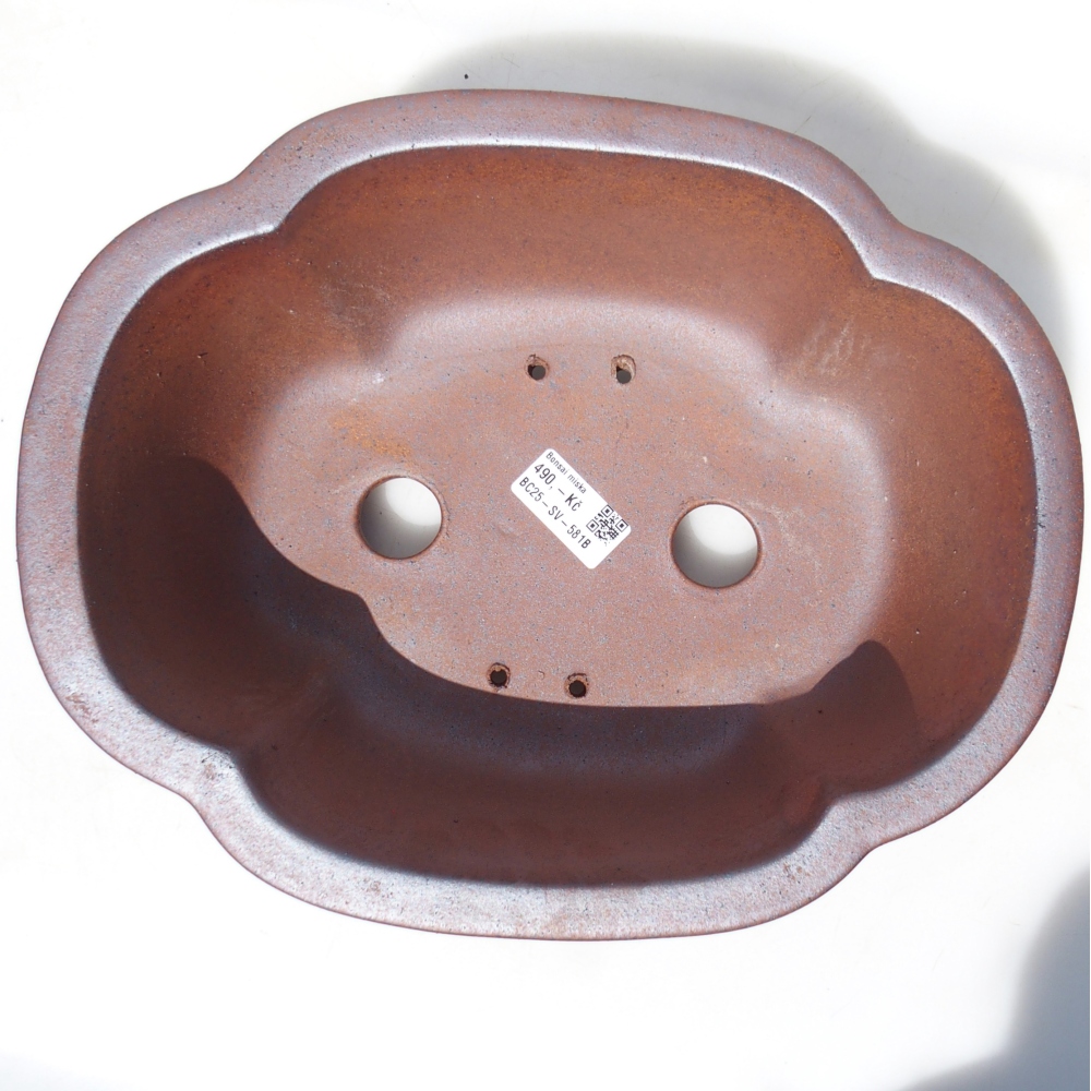 Ciotola 31 x 24,5 x 10,5 cm marrone