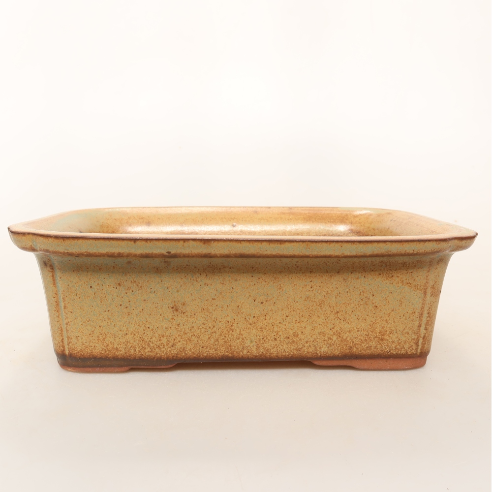 Ciotola in ceramica  20 x 15,5 x 6 cm, colore marrone
