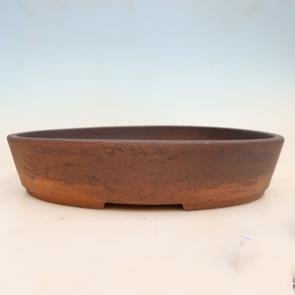 Vaso da bonsai in ceramica 38 x 30,5 x 8 cm, colore marrone