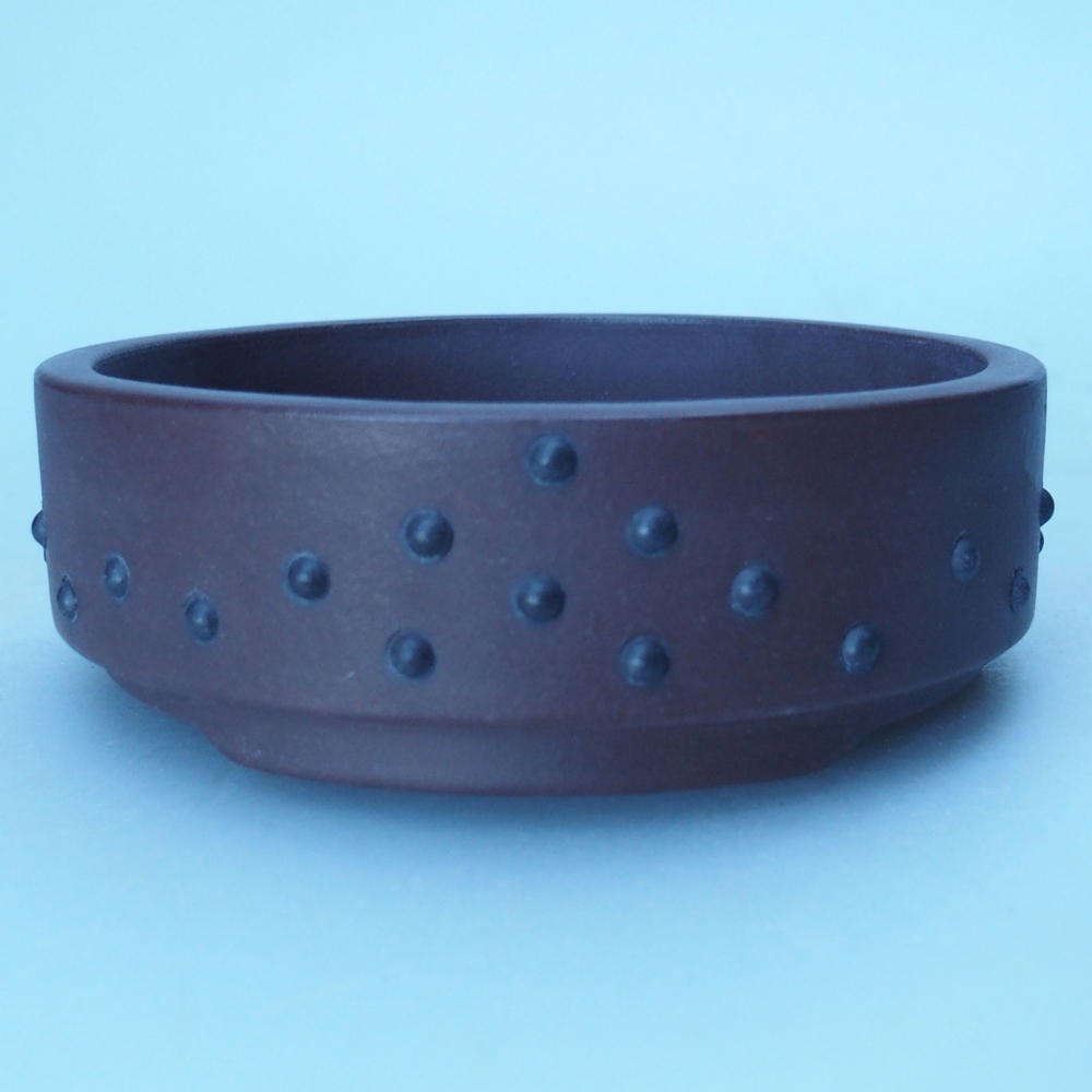Ciotola 10 x 10 x 3 cm marrone