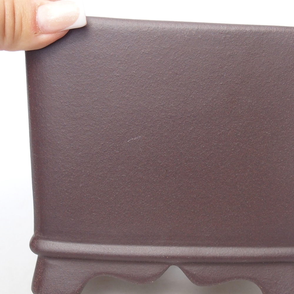 Ciotola 14 x 14 x 12 cm marrone