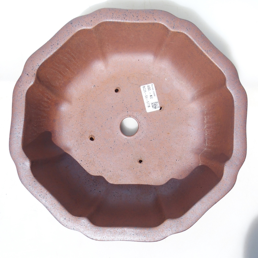 Ciotola 30 x 30 x 11 cm marrone