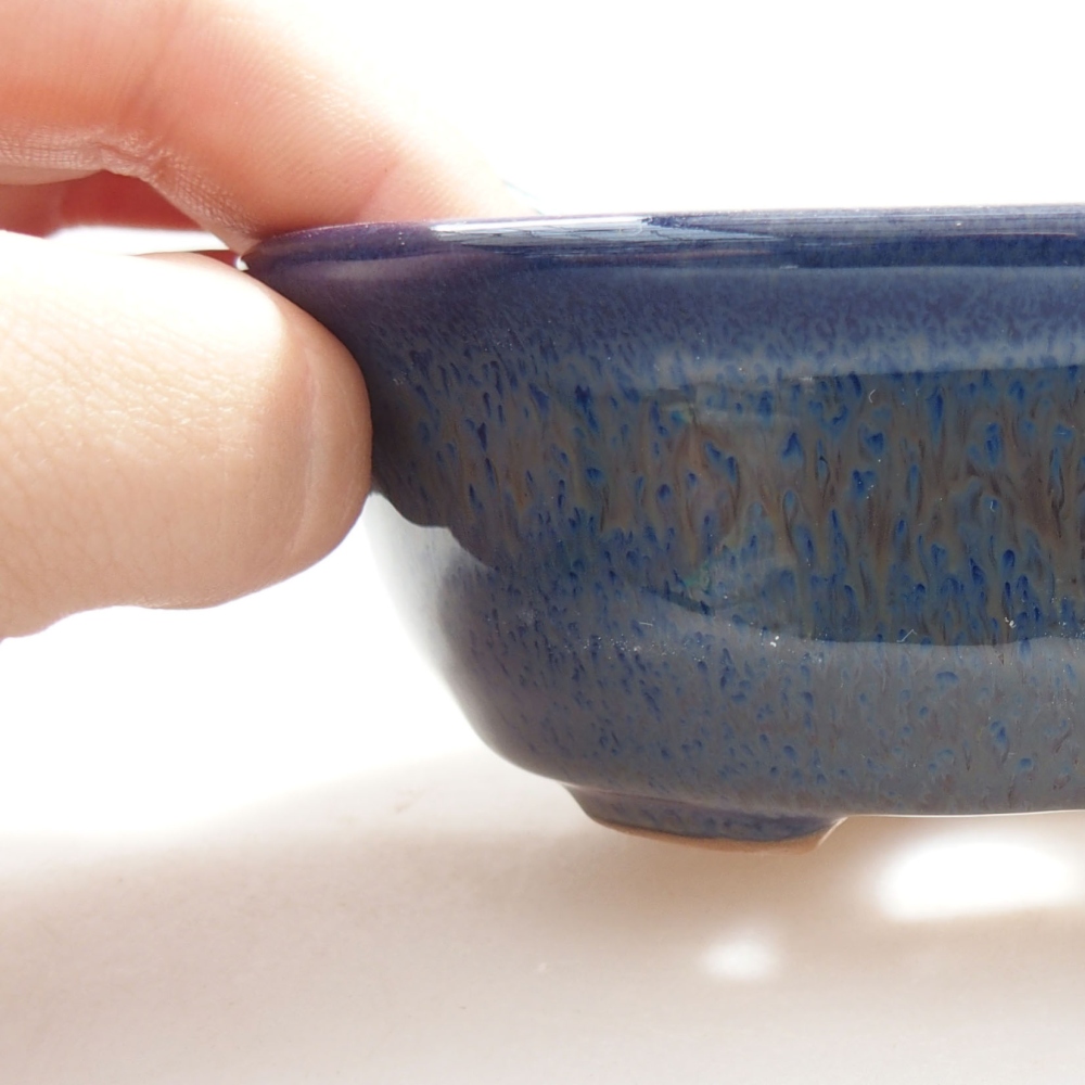 Ciotola bonsai in ceramica 22 x 17 x 5 cm, verde