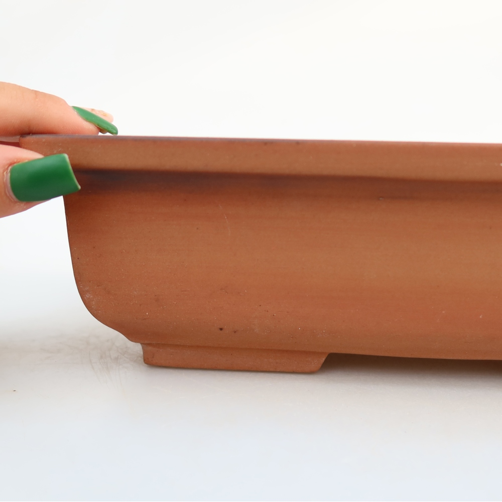 Ciotola in ceramica  24,5 x 19 x 7 cm, colore mattone