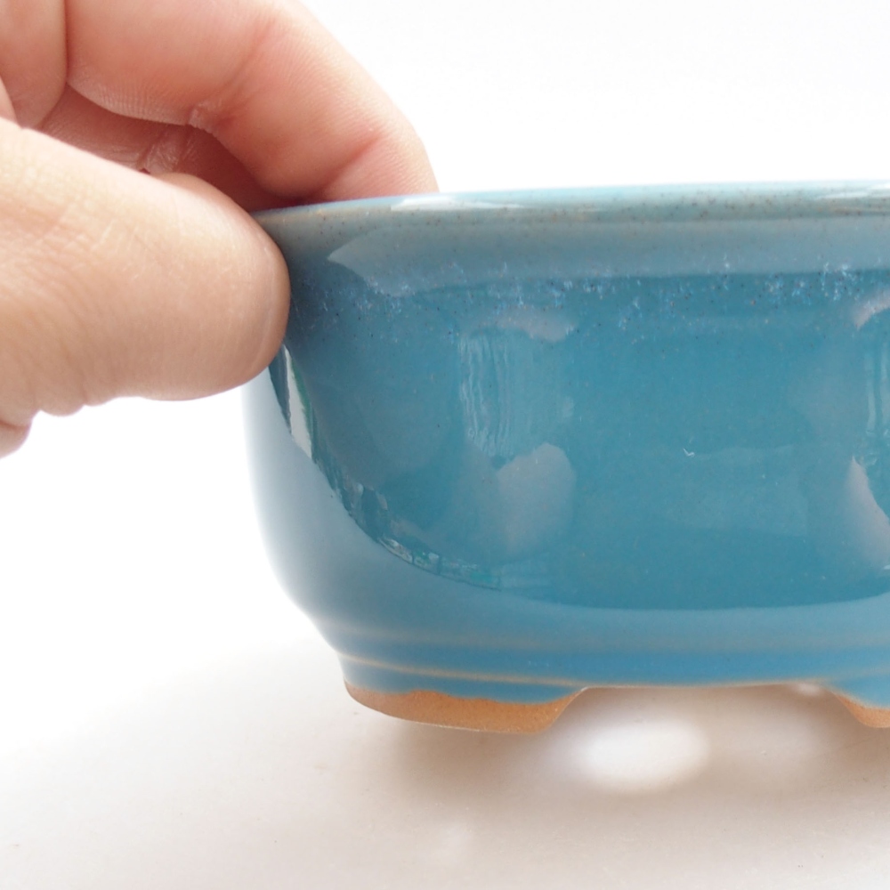 Ciotola bonsai in ceramica 22 x 17 x 5 cm, verde