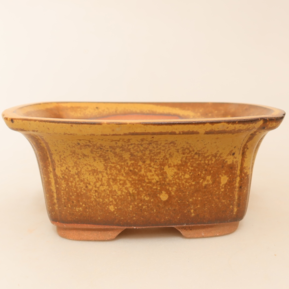 Ciotola in ceramica  13 x 10,5 x 5,5 cm, colore giallo