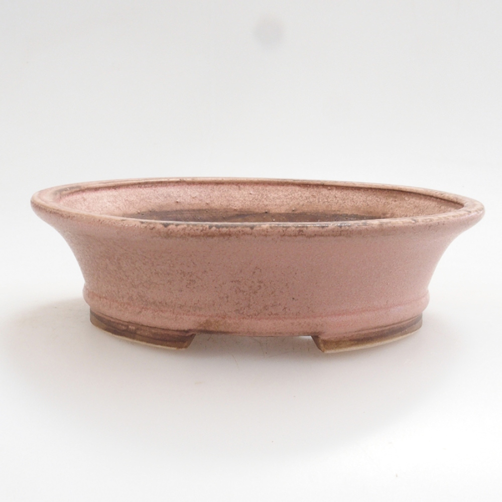 Ciotola per bonsai in ceramica 10 x 8,5 x 4 cm, marrone